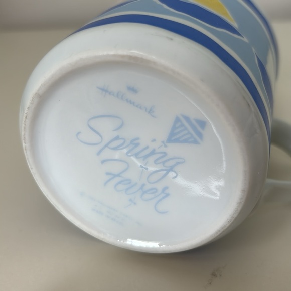 Hallmark Spring Fever Sailboat Mug with Lid Vintage Coastal Nautical Summer - Picture 10 of 12